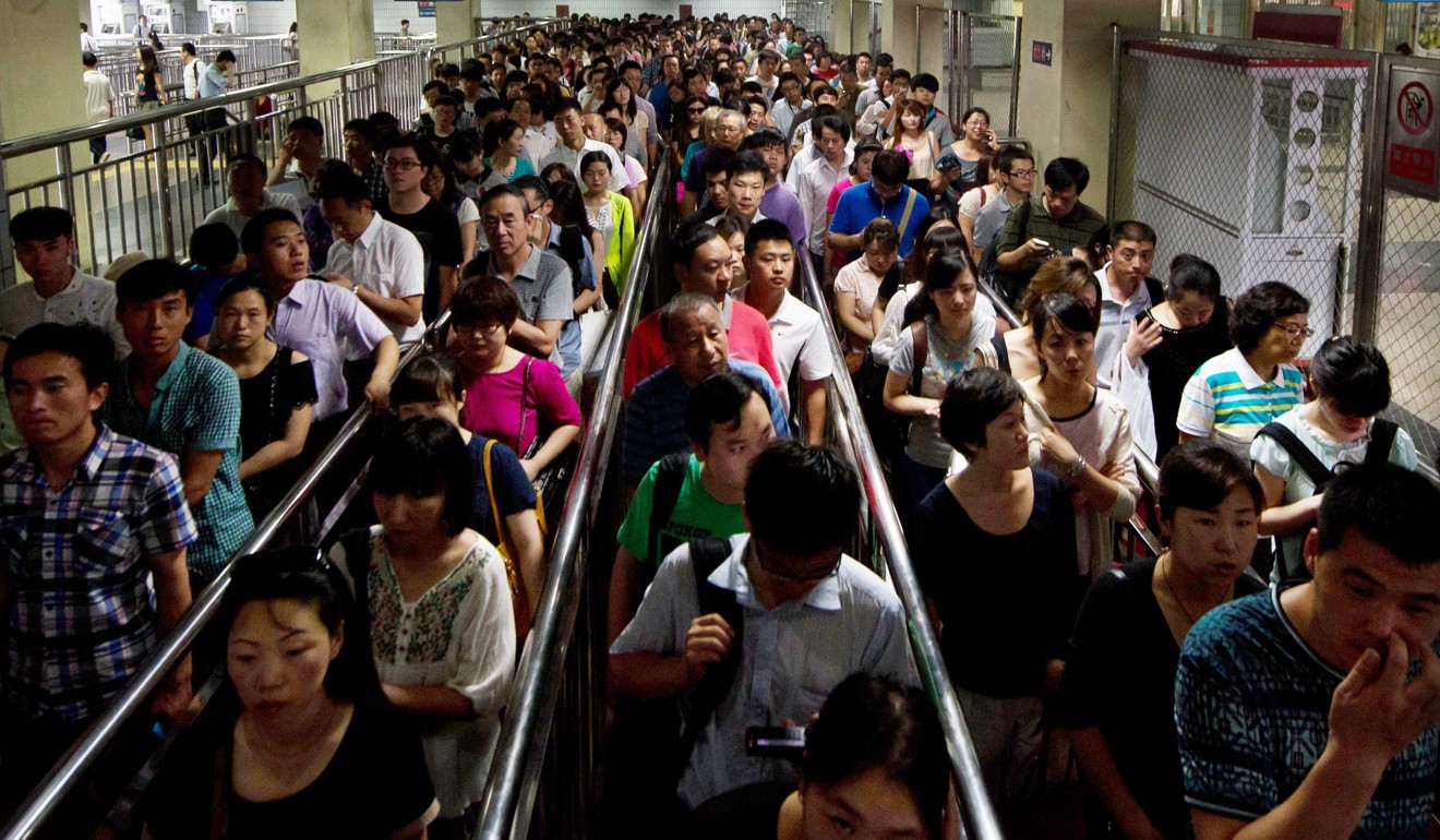 Beijing has nearly 20 metro lines with more than 300 subway stations, moving more than nine million people every day. (Picture: AFP)