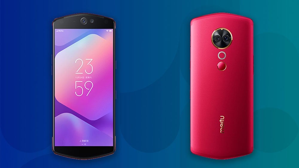 The T9 has a dual-camera on both the back and front. (Picture: Meitu)
