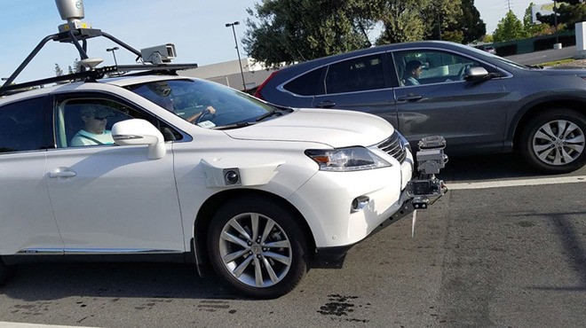 Apple now has a fleet of Lexus RX450h vehicles equipped with sensors. (Picture: Apple Insider)