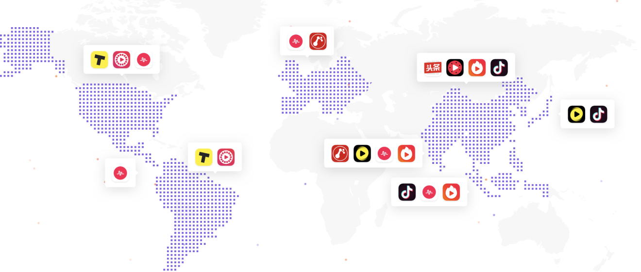 Toutiao’s parent Bytedance owns the popular short video app Musical.ly, and is also pushing its own Tik Tok video app overseas. (Picture: Bytedance)