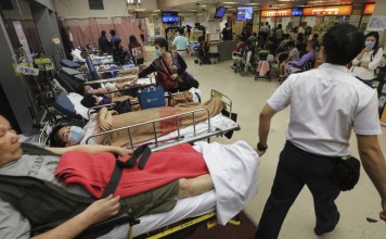 Hospitals in Hong Kong have to tackle serious overcrowding during the peak flu season. Photo: Felix Wong