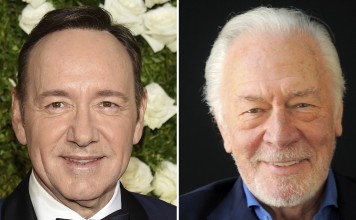 Kevin Spacey and Christopher Plummer. Photo: AP
