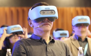 HTC Vive currently accounts for about 38 per cent of virtual reality headset sales in China. Photo: Handout