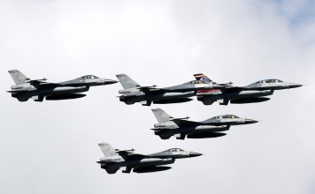 Taiwan’s F-16s will be equipped with a radar that allows them to better detect, track and identify a larger number of targets. Photo: EPA-EFE