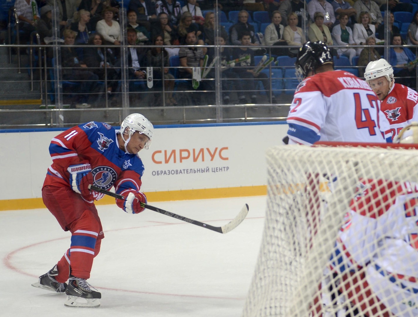 Would You Risk Tackling Him Vladimir Putin Scores Seven