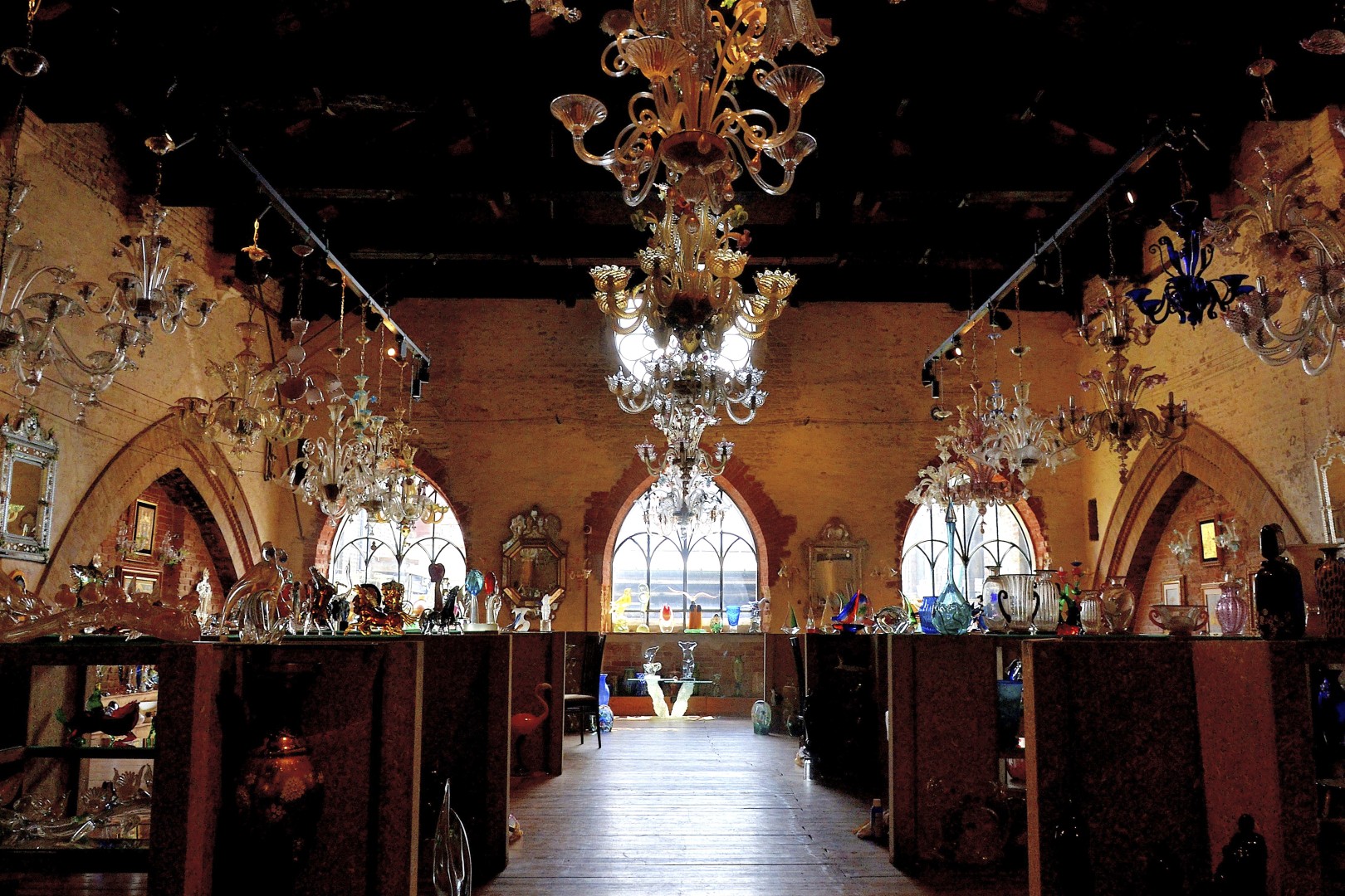 Glass Blowers Of Venice Re Medieval Church As Window On