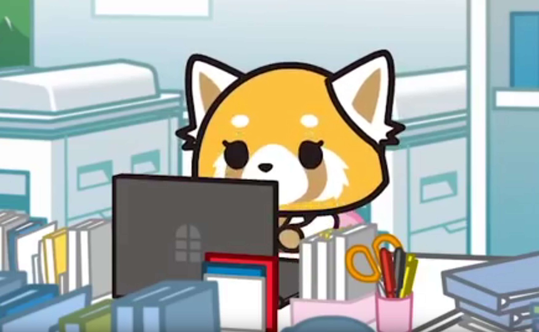 Get Wallpaper Meet Aggressive Retsuko She Might Look Cute But Her Rage Filled For iPhone Free