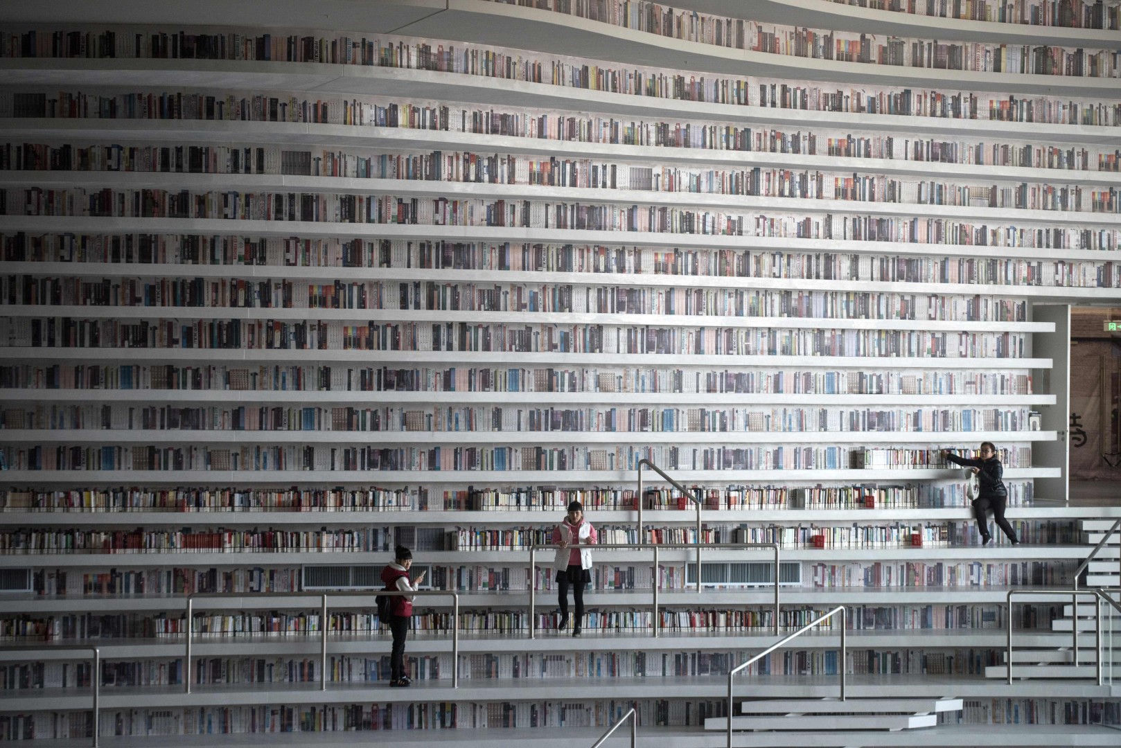 Futuristic Chinese Library Defends Use Of Fake Books South