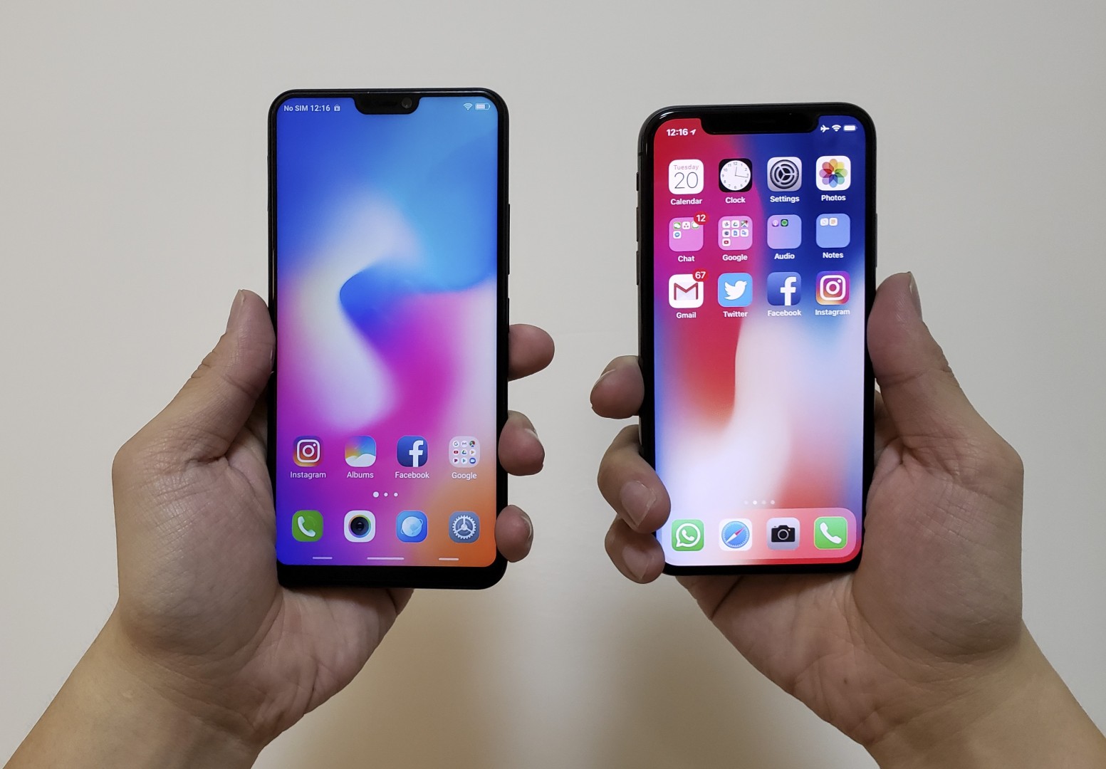 Vivo V9 First Impressions Iphone X Lookalike Is Comfortable And