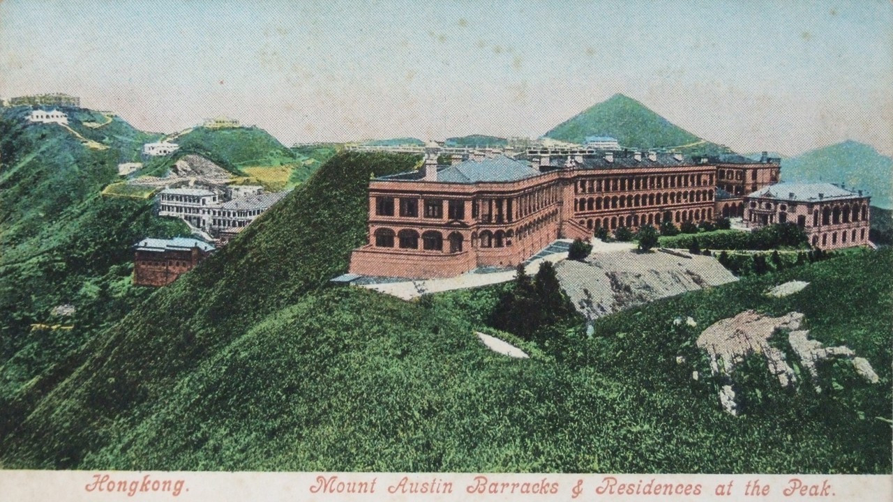 Incredible Images Of Hong Kong S Victoria Peak From 19th Century Sedan Chairs The Peak Tram In New Book South China Morning Post