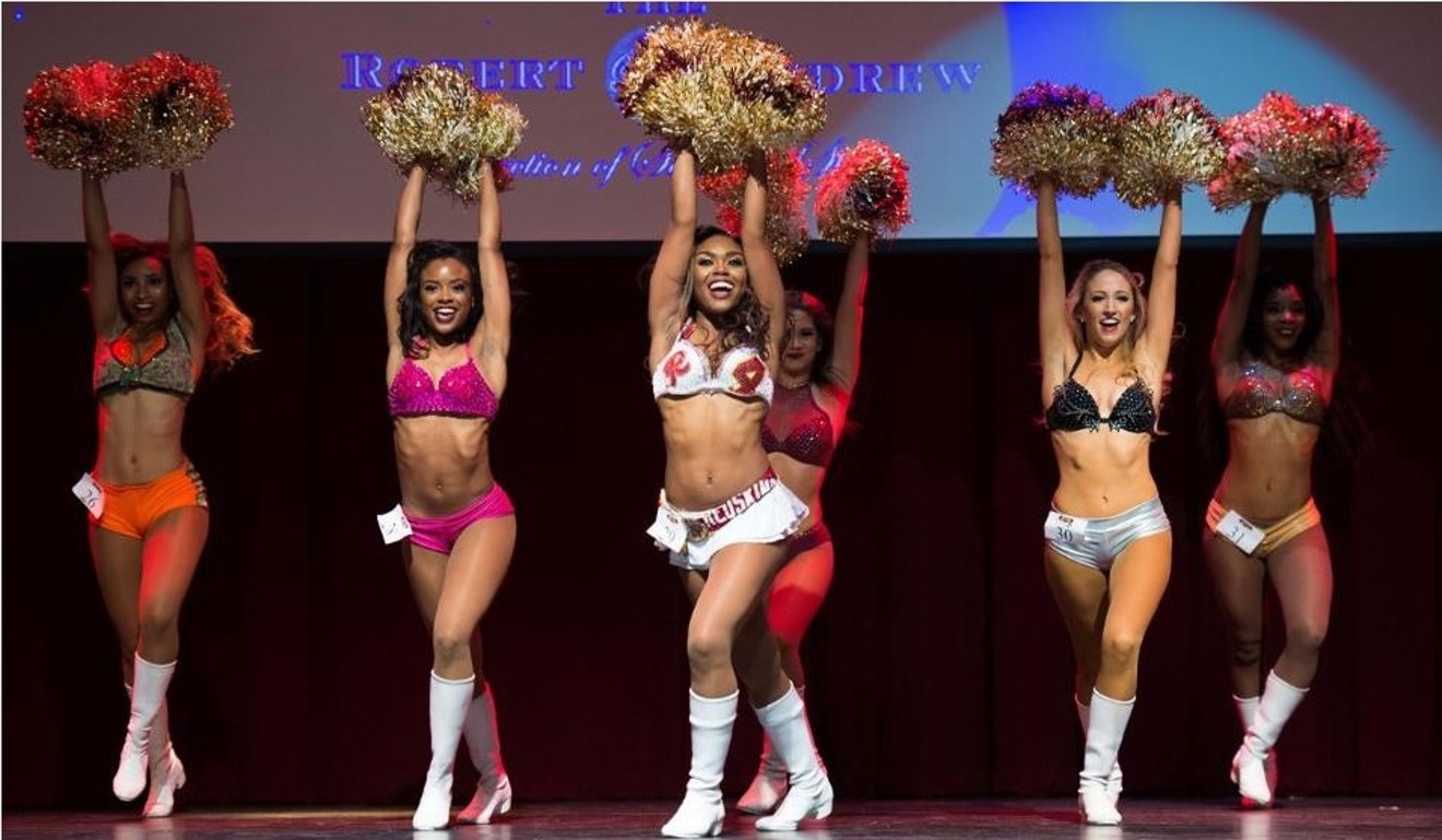 Cheerleaders 'forced to pose topless' while sponsors were ...