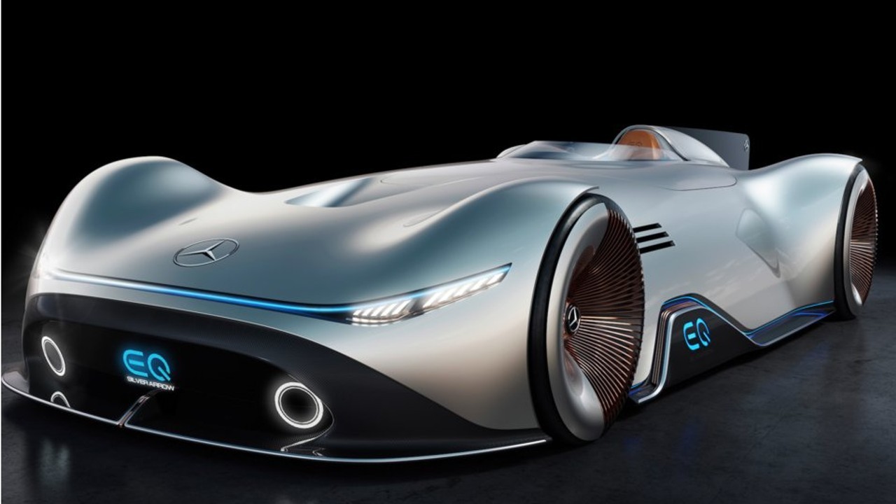 Back To The Future For Mercedes Eq Silver Arrow E Concept Design