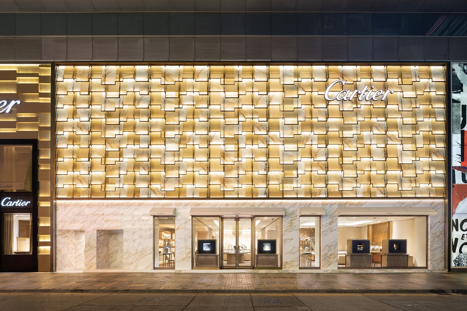 Interior Of Cartier S Newly Expanded Boutique In Tst Features Hong