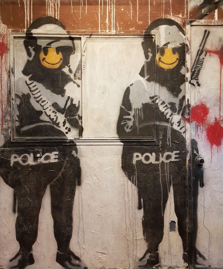 Fancy Seeing Rare Banksy Artwork In Hong Kong Just In Case It S Shredded Soon South China Morning Post