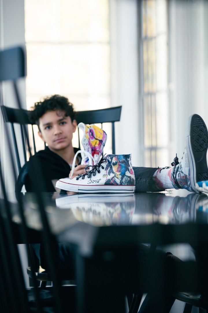 Canadian 15 Year Old Already Sells His Art Now He S Out To Rock