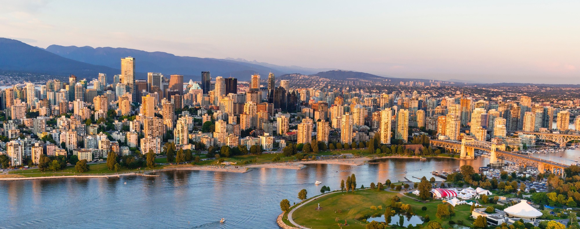 Vancouver seen from top of Grouse Mountain. Picture: Alamy