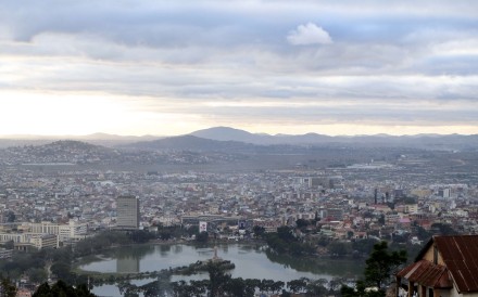 The view from Rova, a palace built in the early 17th century, in Antananarivo, Madagascar. Pictures: Ron Emmons