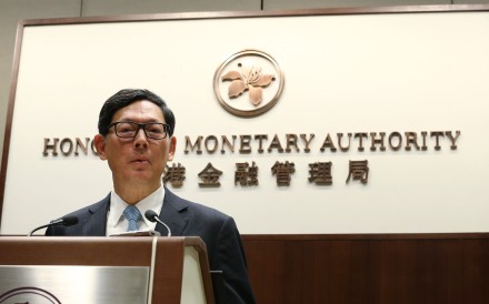 Hong Kong raised its base rate by 0.25 percentage points on Thursday following the Fed’s overnight move. HKMA has also warned of higher mortgage rates going forward. Photo: Dickson Lee