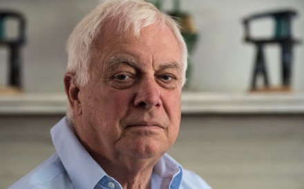 Chris Patten in his London home. Photo: AFP/ CHRIS J RATCLIFFE / AFP PHOTO / CHRIS J RATCLIFFE