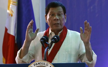 Philippine President Rodrigo Duterte. Photo: EPA
