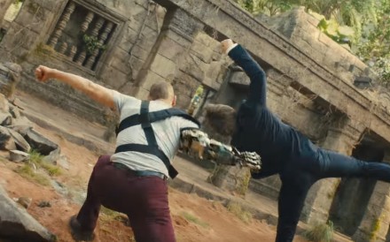 A scene from the film Kingsman: The Golden Circle. Photo: 20th Century Fox