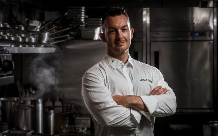 Arron Rhodes, head chef at Gough's on Gough.