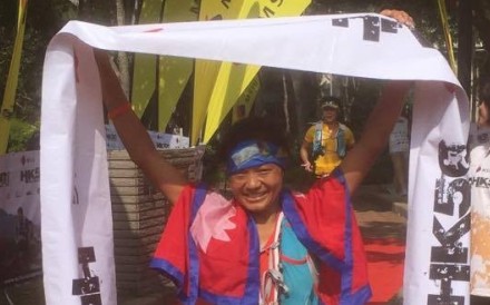 Mira Rai wins the Lantau 50, beating the next fastest woman by an hour. Photos: Mark Agnew