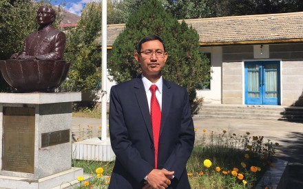 Gobinda Karkee, Nepal’s consul-general to Tibet, said the Nepalese government has sought to maintain good relations with both India and China. Photo: Stuart Lau