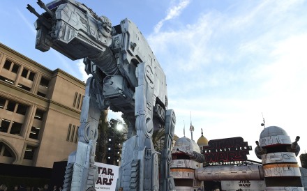A general view of atmosphere at the Los Angeles premiere of Star Wars: The Last Jedi at the Shrine Auditorium on Saturday, December 9, 2017 in Los Angeles. Photo: Invision/AP