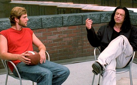Greg Sestero (left) and Tommy Wiseau in The Room. Picture: Wiseau Films