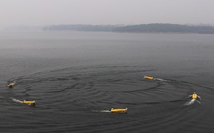 Unmanned vessels can be used in both peacetime and war, for surveillance and to tackle dangerous situations without putting personnel at risk. Photo: Handout