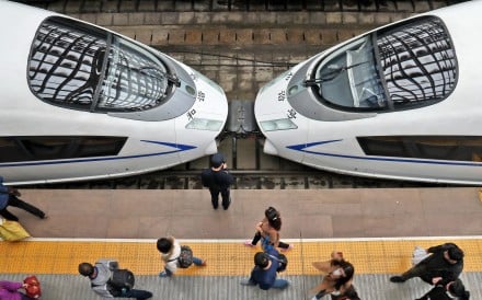 China last year claimed high-speed rail as one of its four new great inventions, even though the technology did not originate in the country. Photo: Xinhua