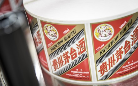 Kweichow Moutai is the most expensive stock on a valuation basis among the top 10 companies on the Shanghai Composite Index. Photo: Bloomberg
