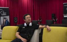 Sim Wong Hoo, chief executive officer of Creative Technology, is back with a new piece of audio technology called the Super X-Fi that he thinks will be a game changer. Photo: Bloomberg