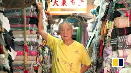Yen Chow Street Hawker Bazaar textile vendors reluctant to move to new fashion centre