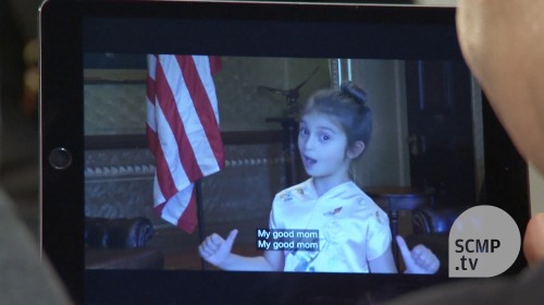 Donald Trump’s granddaughter plays diplomat in China