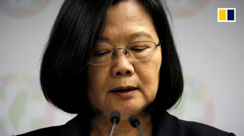 Taiwanese president resigns as party chairwoman after huge election losses