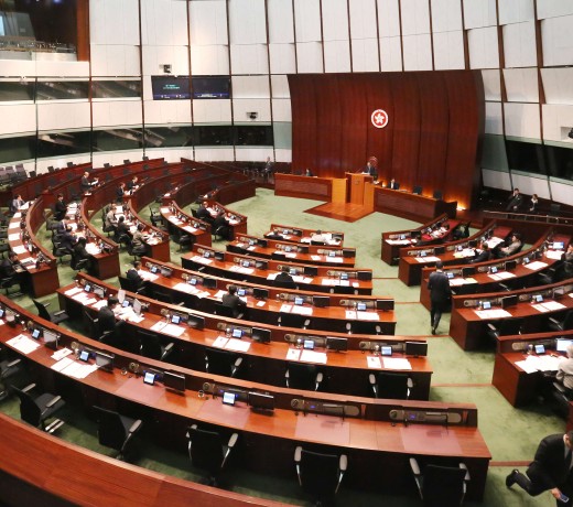 Legislators attend a meeting in March. Hong Kong’s dysfunctional legislature must be made functional again. Fortunately, we seem to be witnessing a moderation of insulting behaviour, and there seems to be more willingness to cooperate. Photo: Xiaomei Chen