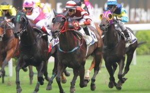 Tye Angland won for John Size on Sight Believer on Sunday but could suffer for opportunities as the roster expands. Photo: Kenneth Chan