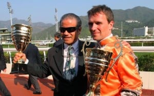 Andreas Suborics was one of three jockeys who were ruled out of Sunday's Sha Tin meeting with dehydration. Photo: Kenneth Chan