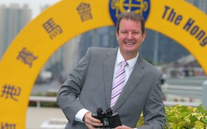 Darren Flindell is the voice of The Championships in Sydney, but made his name calling in Hong Kong for more than a decade. Photo: Kenneth Chan