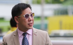 The so-called “king of karaoke” among Hong Kong trainers, Dennis Yip. Photo: Kenneth Chan