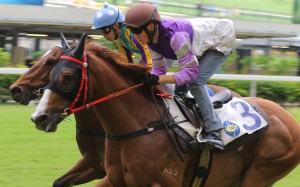 Applause trials at Happy Valley in October. Photos: Kenneth Chan