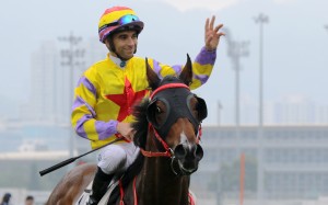 Joao Moreira and Ping Hai Star. Photos: Kenneth Chan