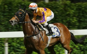 Zac Purton guides Saul’s Special to victory at Happy Valley on Wednesday night. Photos: Kenneth Chan