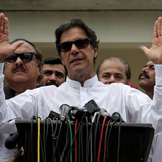 Pakistan's new prime minister, Imran Khan, will visit China in November. Photo: Reuters