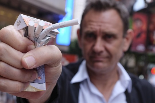 Premium Photo | Young Man Breake Down Cigarette Winning With Addicted Nicotine Problems Stop Smoking Quitting 34634037