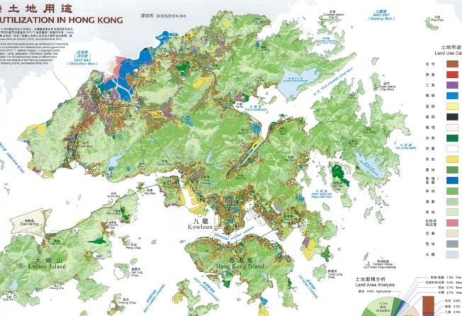 Hong Kong Land Use Map One-Stop Hong Kong Database Portal Planned By 2023 To Ease Information  Gathering And Spur 'Smart City' Development | South China Morning Post