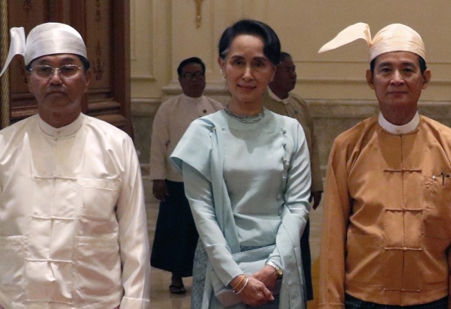 Will Myanmar S New President Win Myint Tip The Scales In Aung San Suu Kyi S Favour South China Morning Post