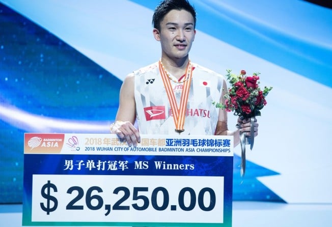 Japan Ace Momota Stuns Chen Long For Asian Badminton Title South China Morning Post Badminton asia championships 2018 final tontowi ahmad liliyana natsir vs wang yilyu huang dongping. japan ace momota stuns chen long for